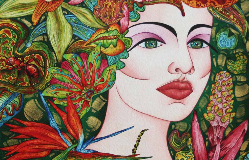  Série Naturella - ANNIA - huile sur toile 