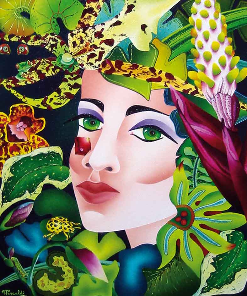  VENUSIA - huile sur toile 