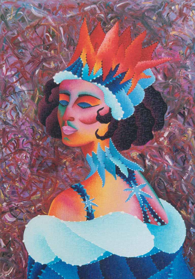  URMILA - huile sur toile 