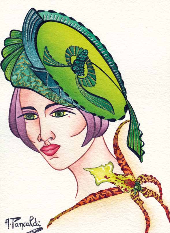  PAULINA - Aquarelle sur papier  